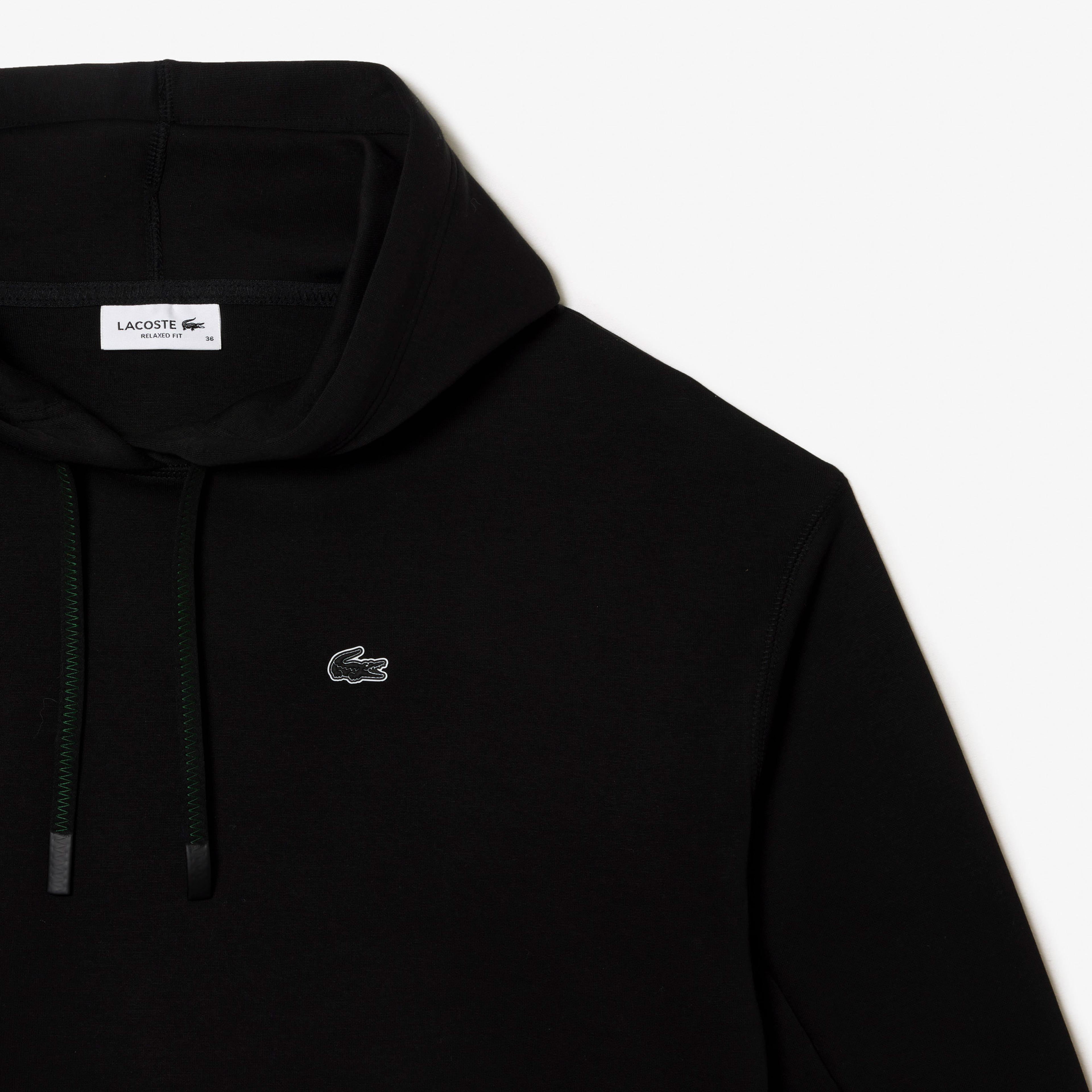 Lacoste Classic Kadın Siyah Hoodie Lacoste Classic Kadın Siyah Hoodie