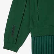 Kadın Flare Fit Uzun Kollu Yarım Fermuarlı Yaka Koyu Yeşil Elbise Kadın Flare Fit Uzun Kollu Yarım Fermuarlı Yaka Koyu Yeşil Elbise