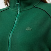 Kadın Flare Fit Uzun Kollu Yarım Fermuarlı Yaka Koyu Yeşil Elbise Kadın Flare Fit Uzun Kollu Yarım Fermuarlı Yaka Koyu Yeşil Elbise