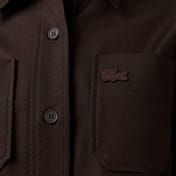 Lacoste Kadın Classic Fit Kısa Kollu Kahverengi Elbise Lacoste Kadın Classic Fit Kısa Kollu Kahverengi Elbise