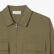 Kadın Oversize Fit Uzun Kollu Fermuarlı Haki Elbise Kadın Oversize Fit Uzun Kollu Fermuarlı Haki Elbise